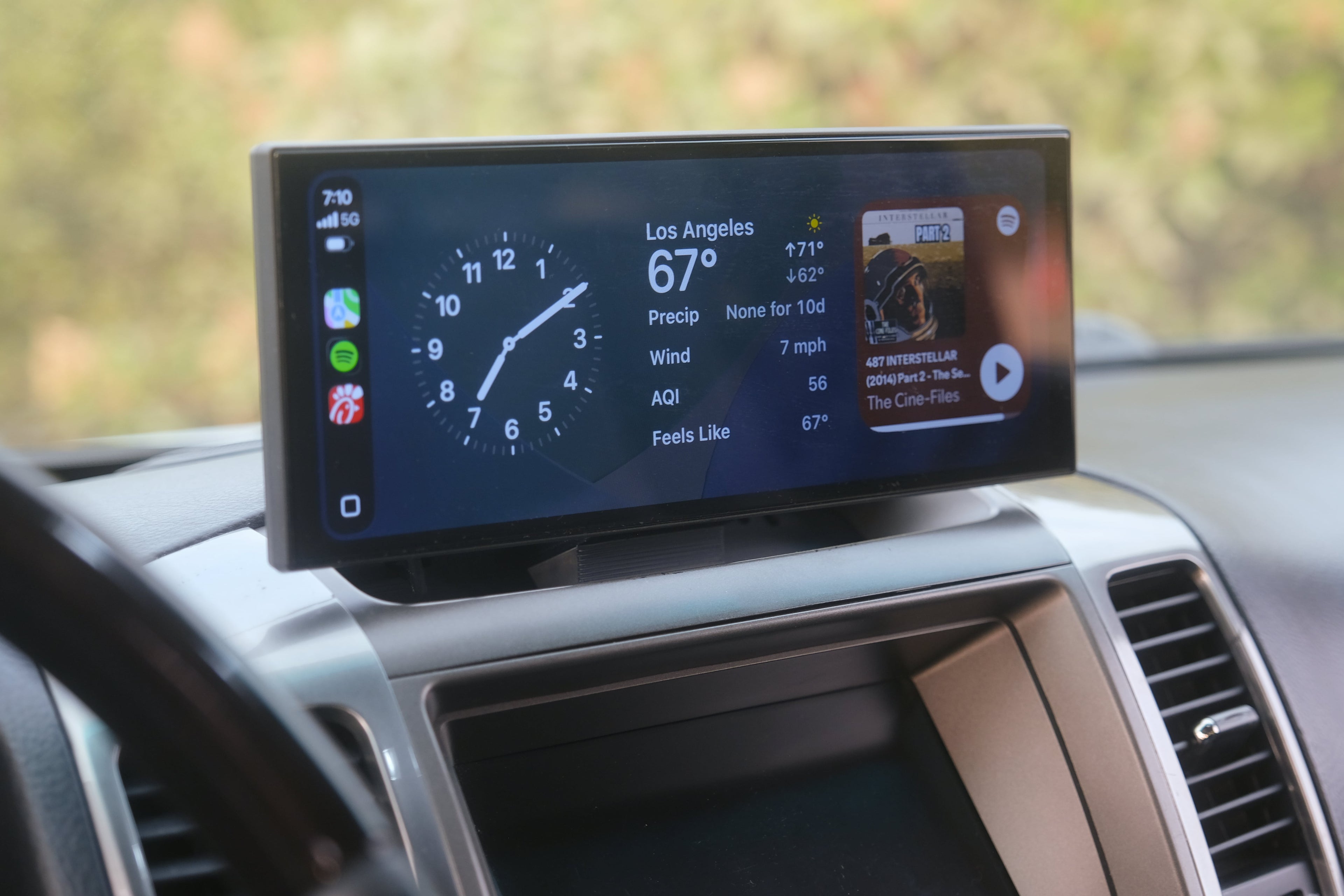 Review of Justone A1 11" CarPlay Screen